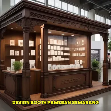 design booth pameran semarang